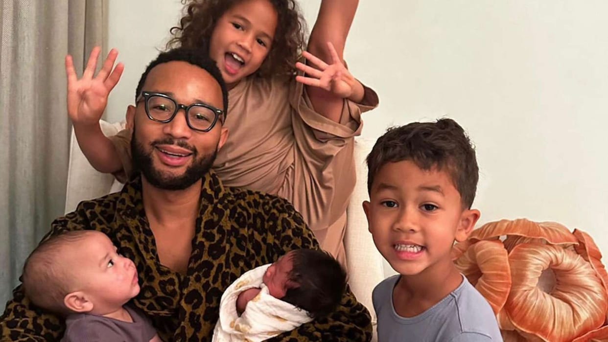 John Legend and Chrissy Teigen welcome forth baby boy via surrogate American singer shares photo on internet