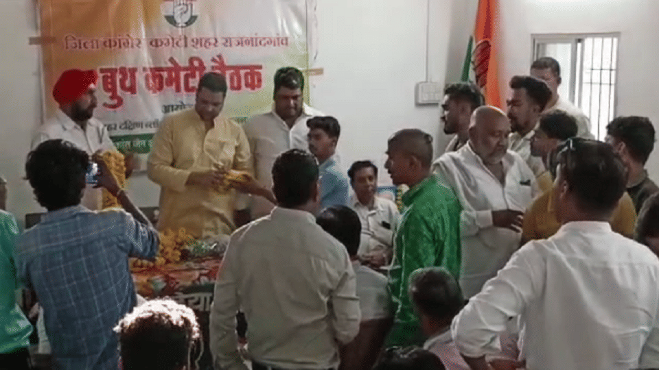 Chhattisgarh Higher Education Minister Umesh Patel visit to Rajnandgaon