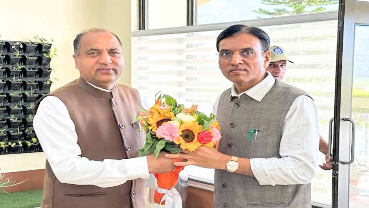 Union Health Minister Mansukh Mandaviya reached Manali on a three-day visit to Kullu district