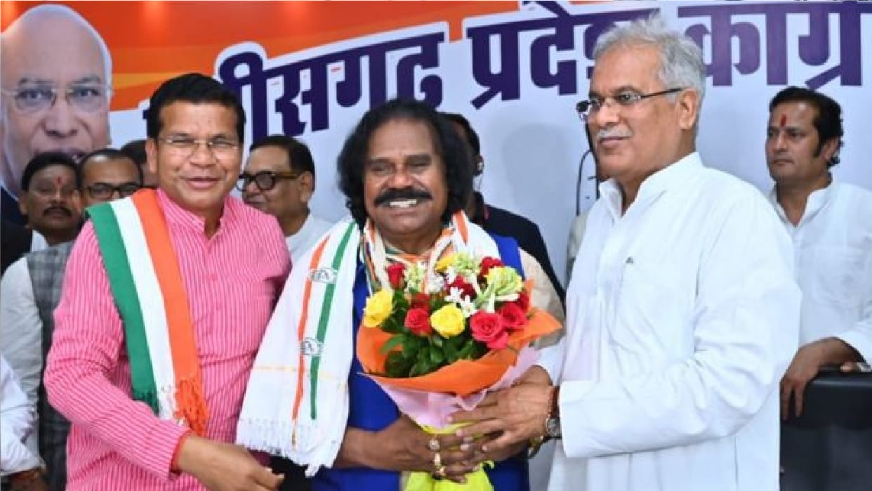 Tribal leader Nandkumar Sai became chairman of Chhattisgarh State Industrial Development Corporation, CM congr