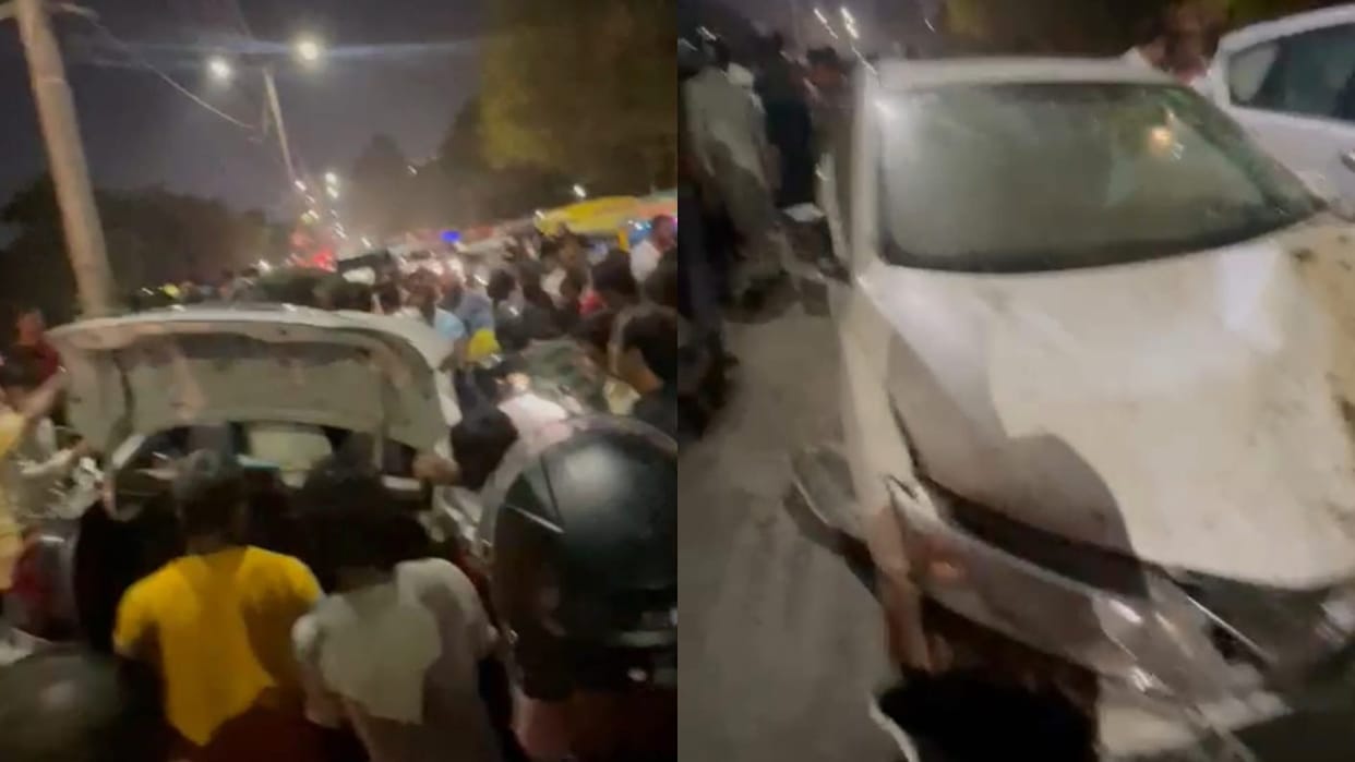 Road traffic accident in Patna : car collided on Bailey road near Patna high court, many injured dead bakrid