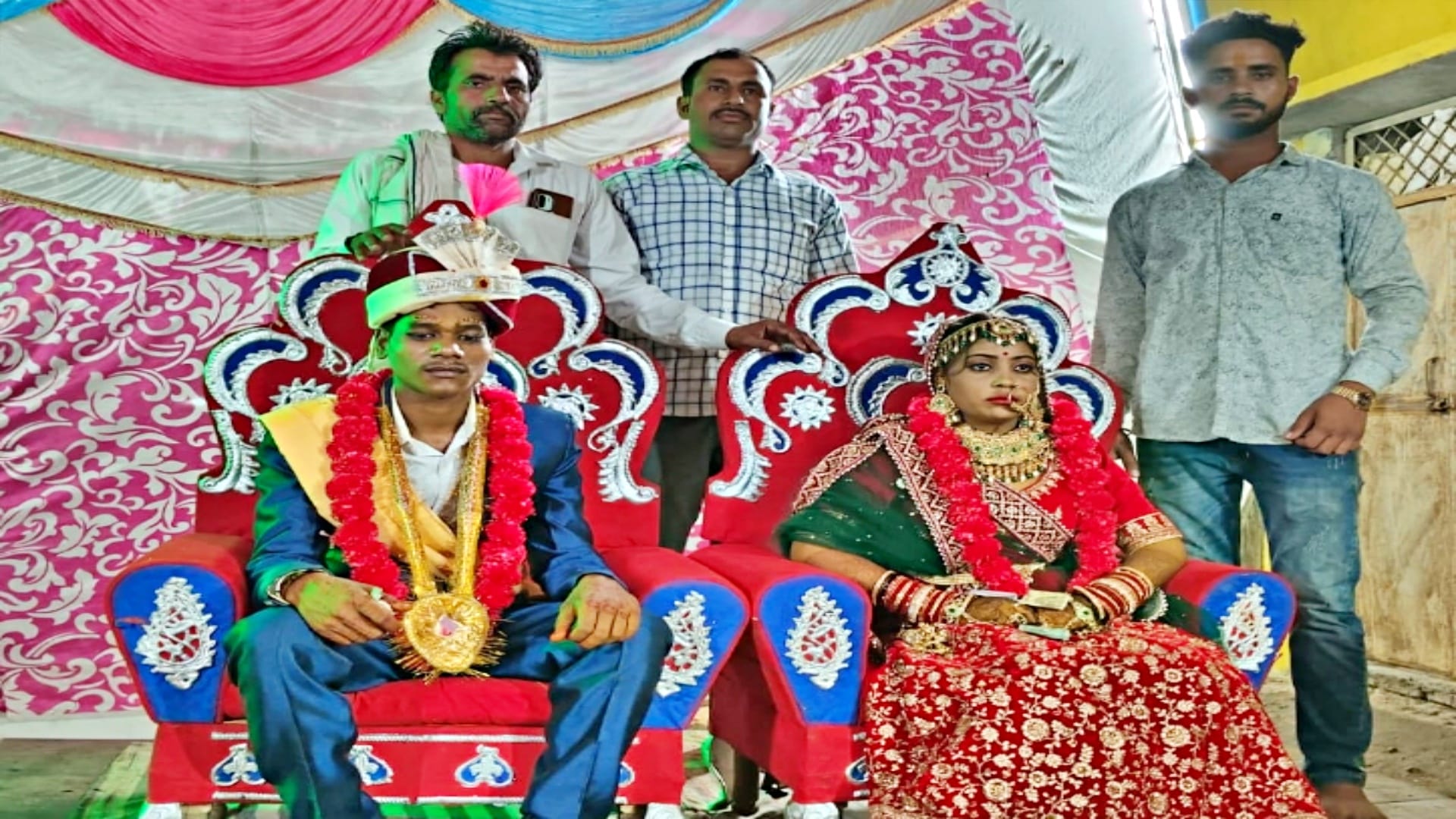 आदिवासी बेटी की हुई शादी