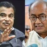 नितिन गडकरी, दिग्विजय सिंह