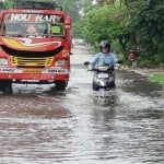 जम्मू के गांधी नगर में हुआ जलभराव