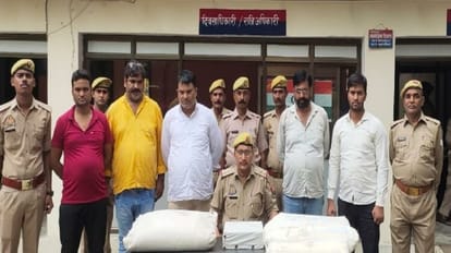 STF Busted Fake cement factory in jaunpur five arrested including director of private company