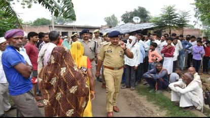 miscreants killed shopkeeper by walking with bricks and stones In Mainpuri