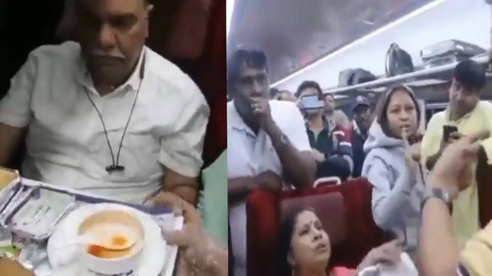 Passengers were given stinky food in Vande Bharat Express in Agra