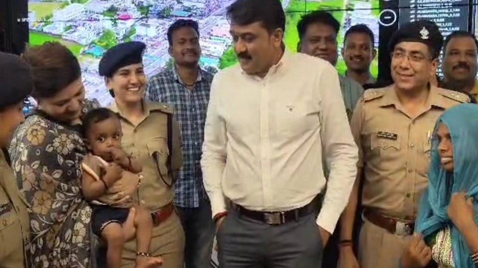 SSP disclosed theft case of a seven-month-old child in a press conference in Haridwar