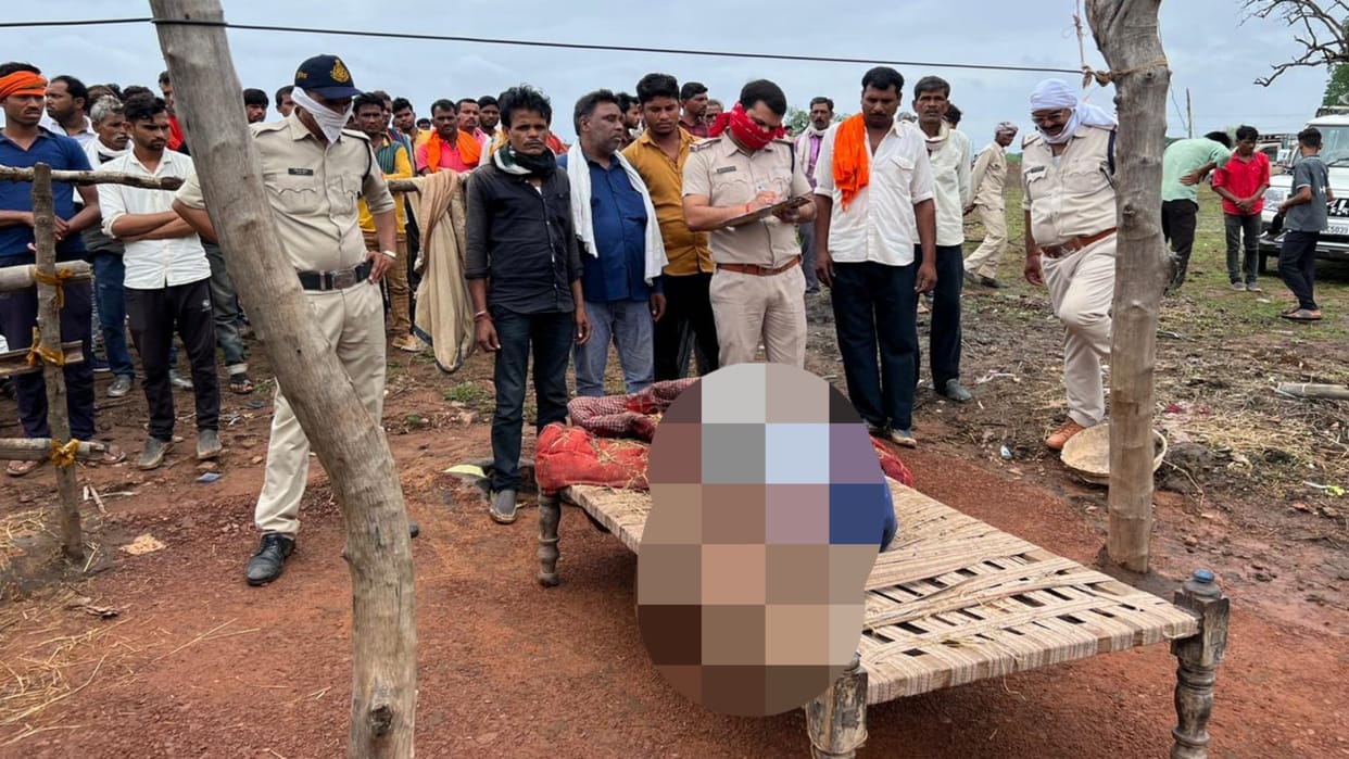 Damoh Crime Unknown miscreants murdered a farmer sleeping in the field