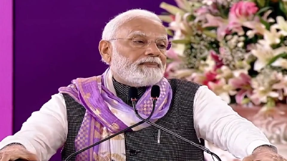 PM Modi attended DU centenary celebrations