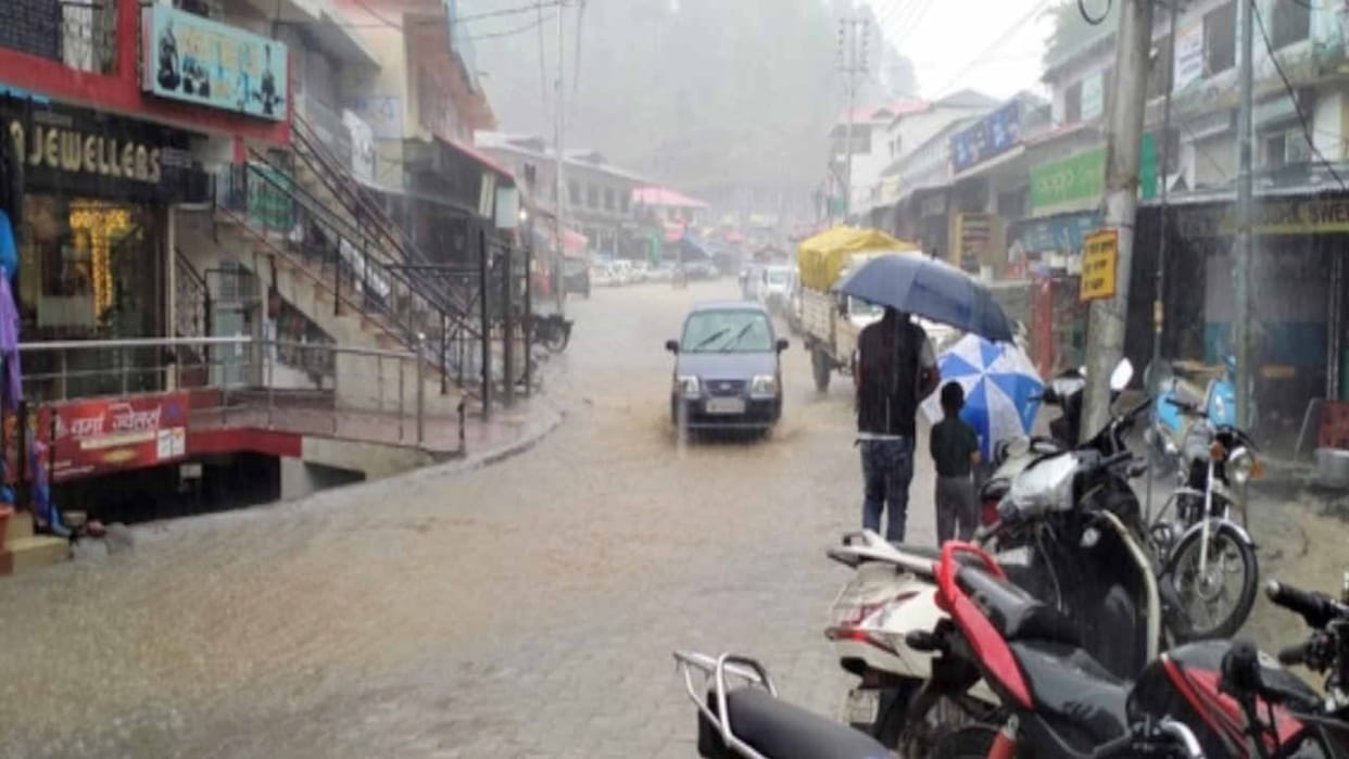 Himachal Weather: rainfall in Mandi-Nahan, weather bad in state l till July 4