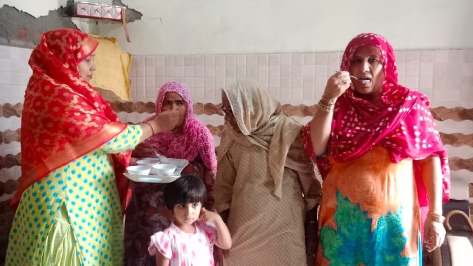 Bakrid celebrated by distributing Kheer, not by sacrificing In Jhajjar