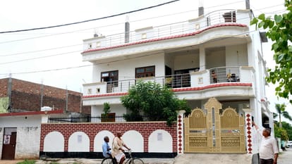 Encroachment being removed for Khorabar Township and Medicity Scheme