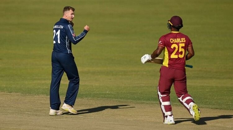 ICC World Cup 2023 Qualifier WI vs SCO Highlights Scotland Beats West Indies Key Highlights Photos