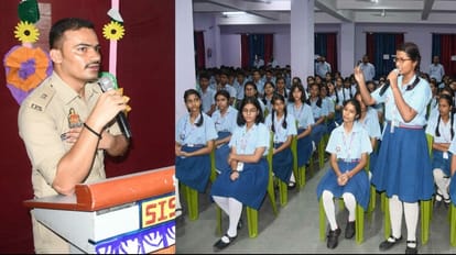 पुलिस की पाठशाला: डरे नहीं खुलकर कहें अपनी बात, पुलिस हर कदम पर है आपके साथ Police ki pathshala organized by Amar Ujala Foundation at Sarmount International School