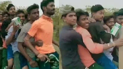 Video of seven teenagers stunting on bike went viral