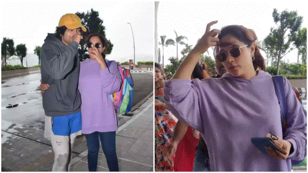 Ali Fazal reacts to being addressed as Ali Ajgar by a crazy fan at the Mumbai airport know actor reaction
