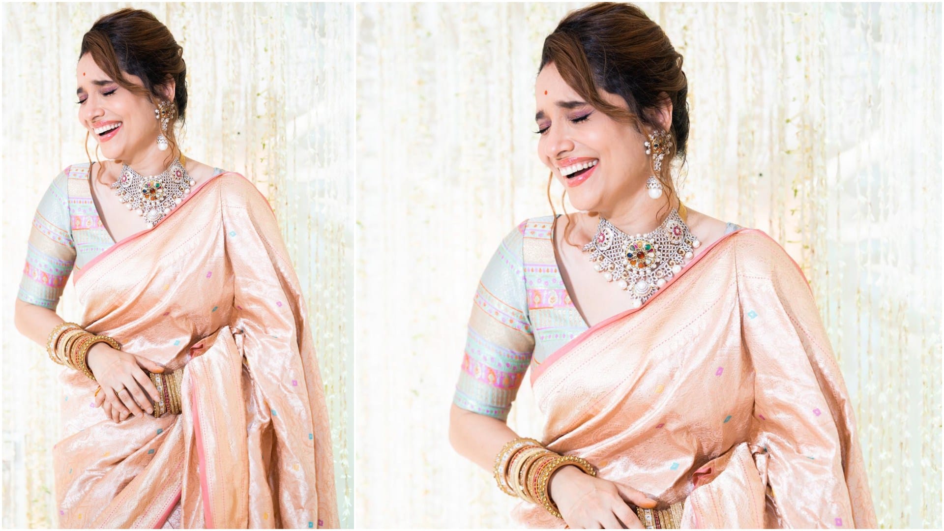 Ankita Lokhande Silk Saree Collection Best for all Seasons Check Out Pictures