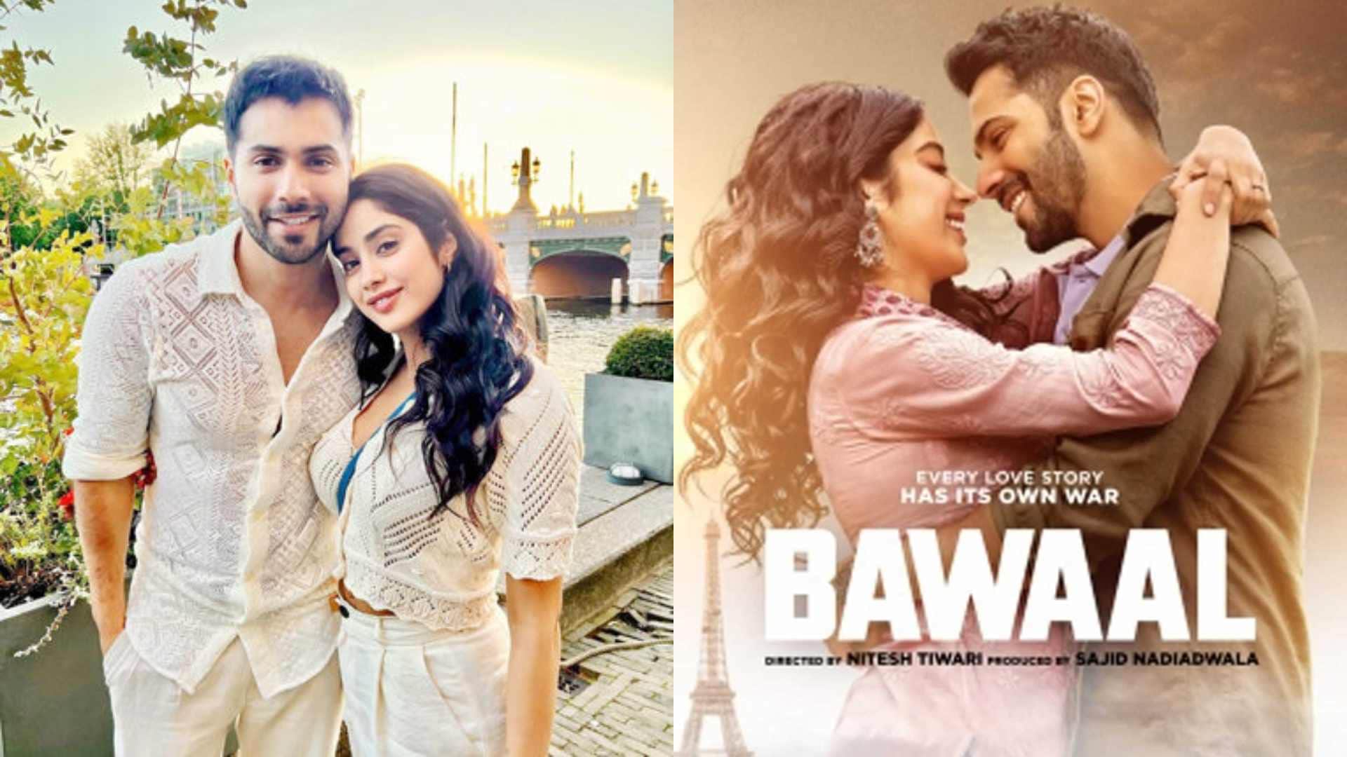 Janhvi kapoor and varun dhavan starrer film Bawaal song Dilon Ki Dooriyan song teaser out