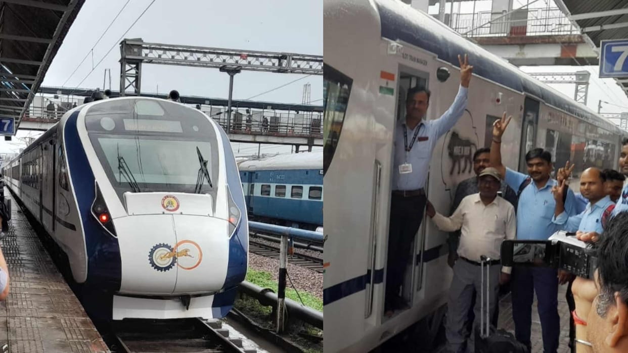 Vande Bharat Train reach Gorakhpur today
