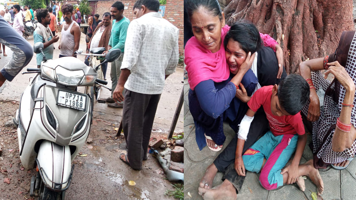 Road accident in Fatehpur: two people died due to collision of dumper, innocent injured