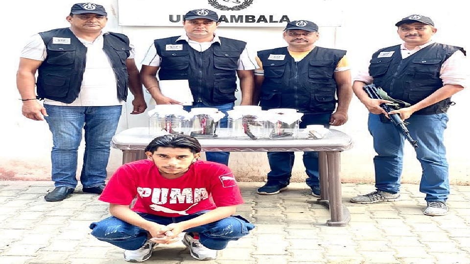 Ashish Chadha active member of Ankush Kamalpur gang arrested by STF Ambala
