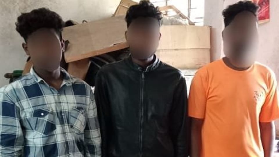 Ranchi Police arrested three accused in minor misdeed case