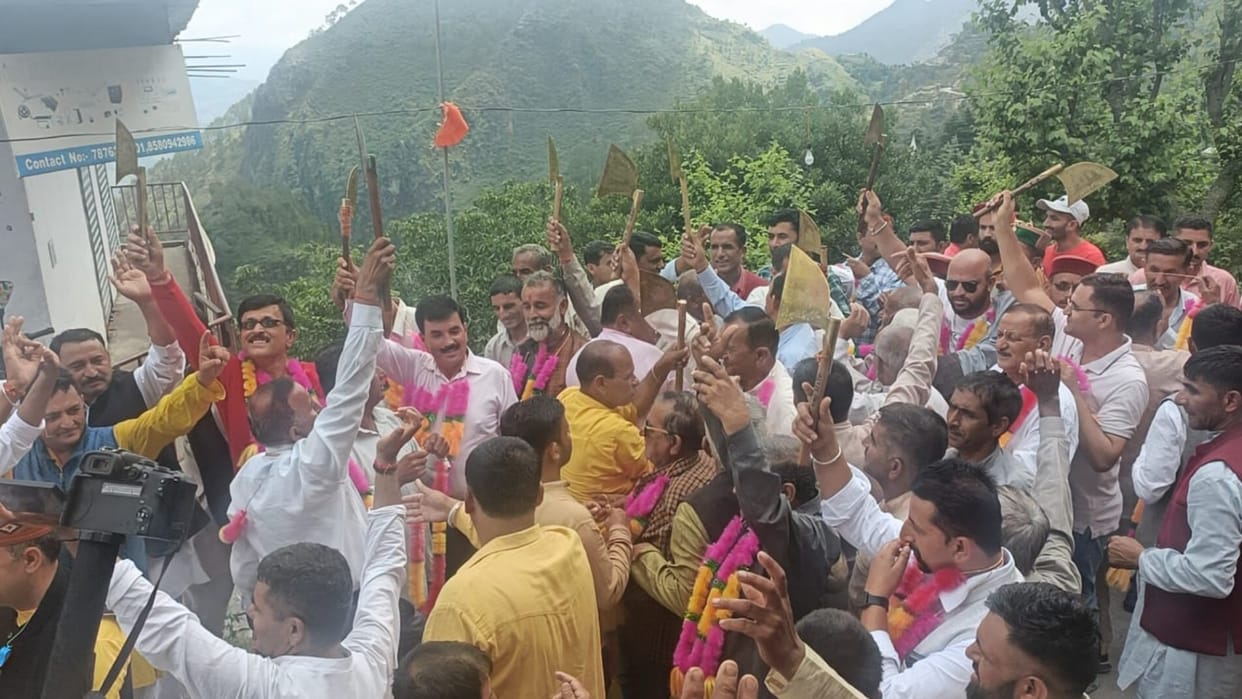 kaurav and pandav meet after 200 years in Sataun Sirmour himachal pradesh