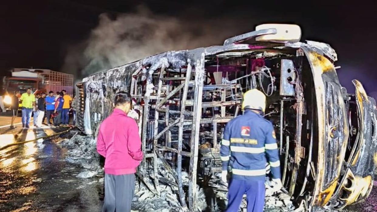 RTO cancels driver licence and vehicle registration about Samruddhi Expressway Tragedy