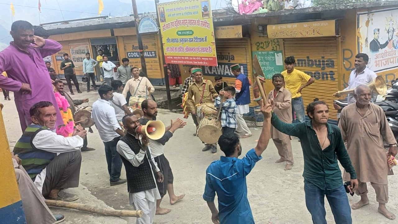 Tatiyana village echoed with the cheers of Mahasu Devta and Thari Mata, after 120 years a shant festival