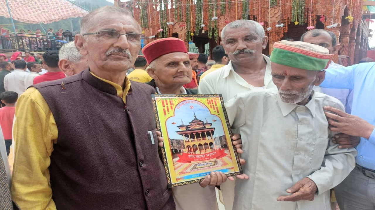 Tatiyana village echoed with the cheers of Mahasu Devta and Thari Mata, after 120 years a shant festival