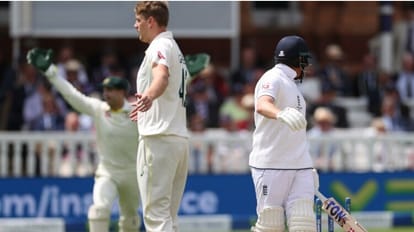 ENG vs AUS Match Controversy after Mitchell Starc catch Alex carey run out Jonny Bairstow