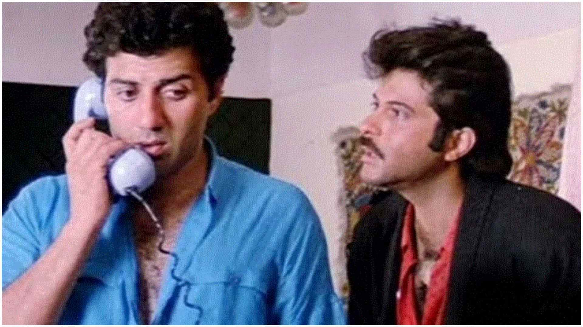 Monday Flashback: When Sunny Deol Gripped Anil Kapoor During The Shooting of The Film Ram Avatar Know Details