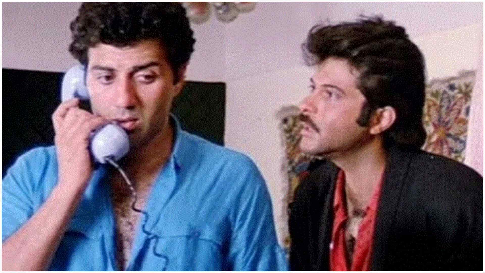 Monday Flashback: When Sunny Deol Gripped Anil Kapoor During The Shooting of The Film Ram Avatar Know Details