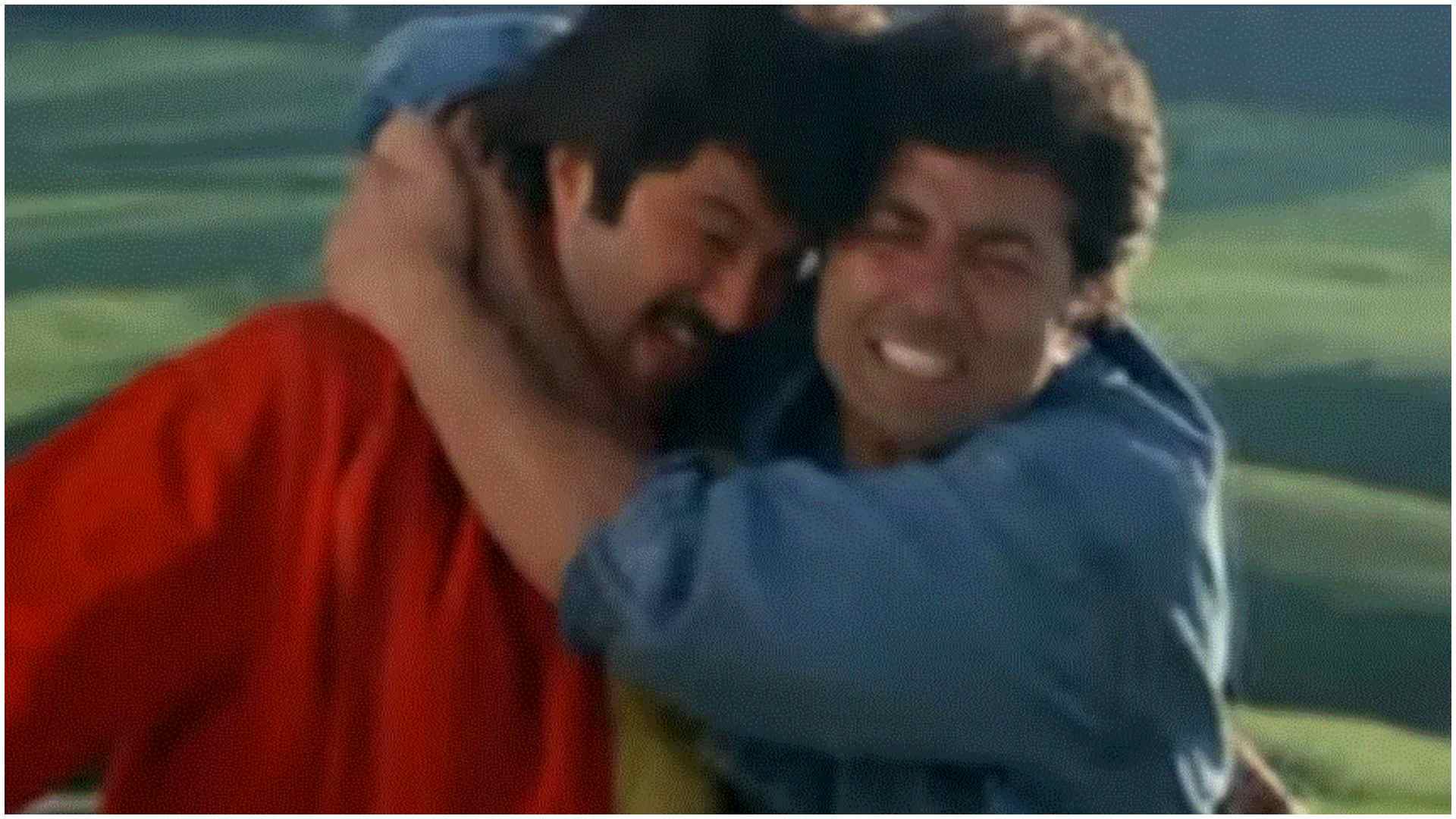 Monday Flashback: When Sunny Deol Gripped Anil Kapoor During The Shooting of The Film Ram Avatar Know Details