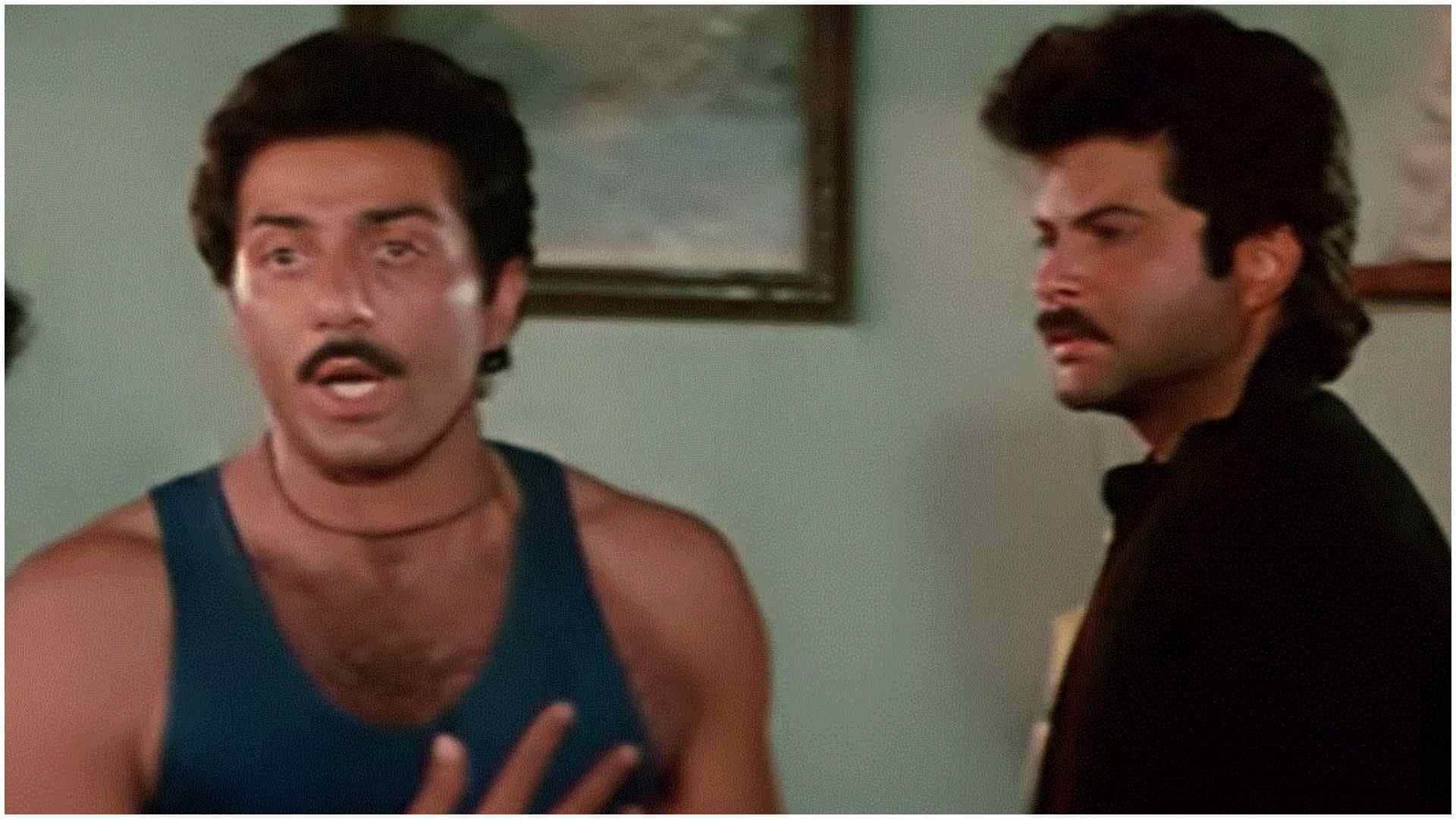 Monday Flashback: When Sunny Deol Gripped Anil Kapoor During The Shooting of The Film Ram Avatar Know Details