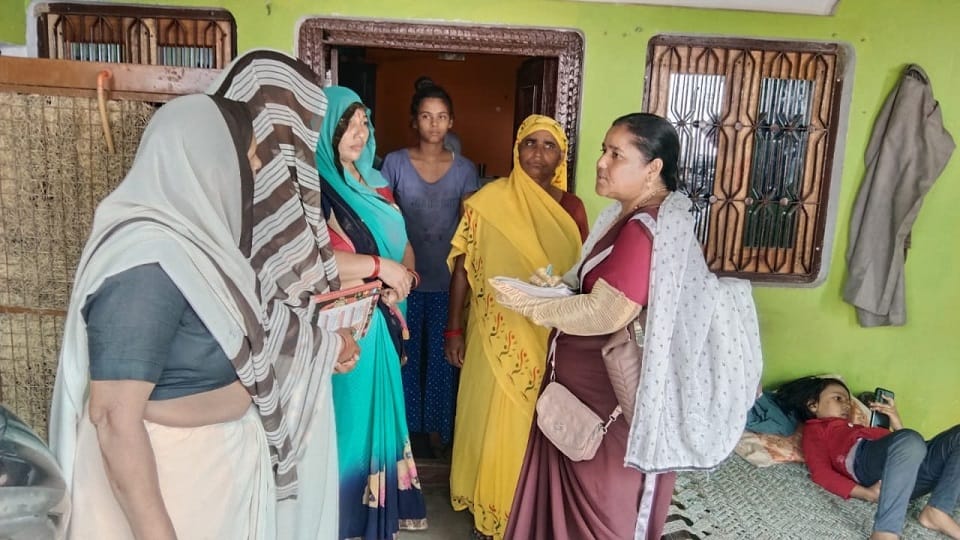 Chicken pox spread in Aligarh Asroi village