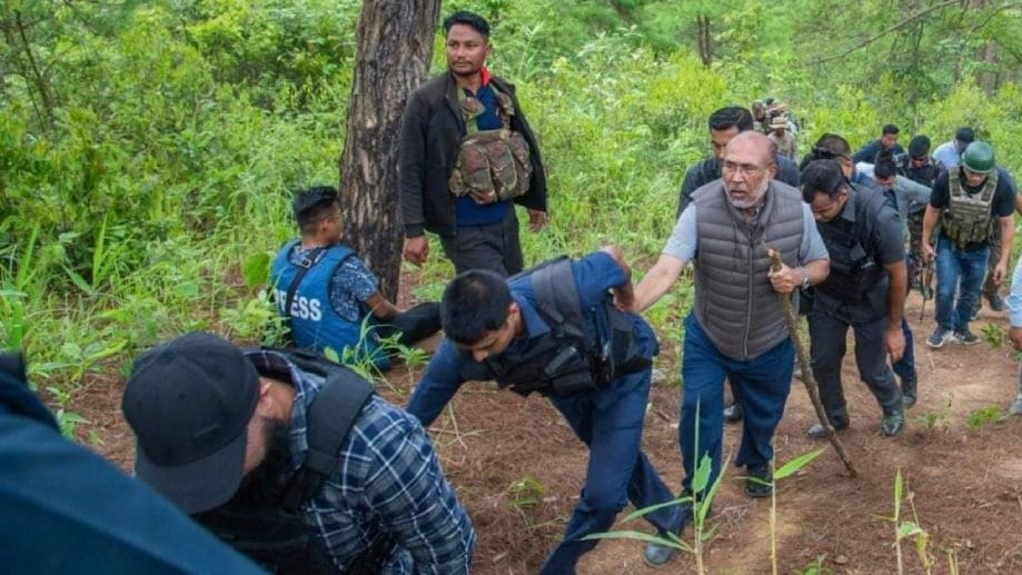 Violence-hit Manipur Chief Minister N Biren Singh visited two districts on Sunday news update