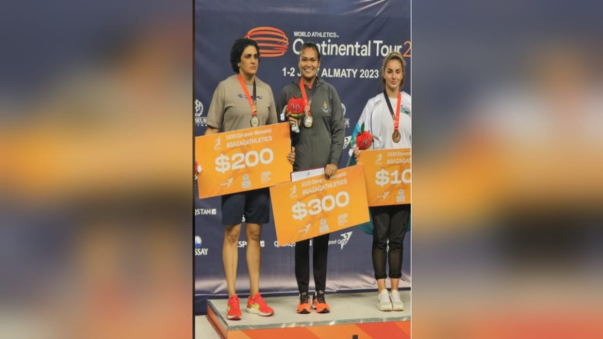 Meerut: Seema Antil won silver in Kazakhstan and qualified for Asian Games