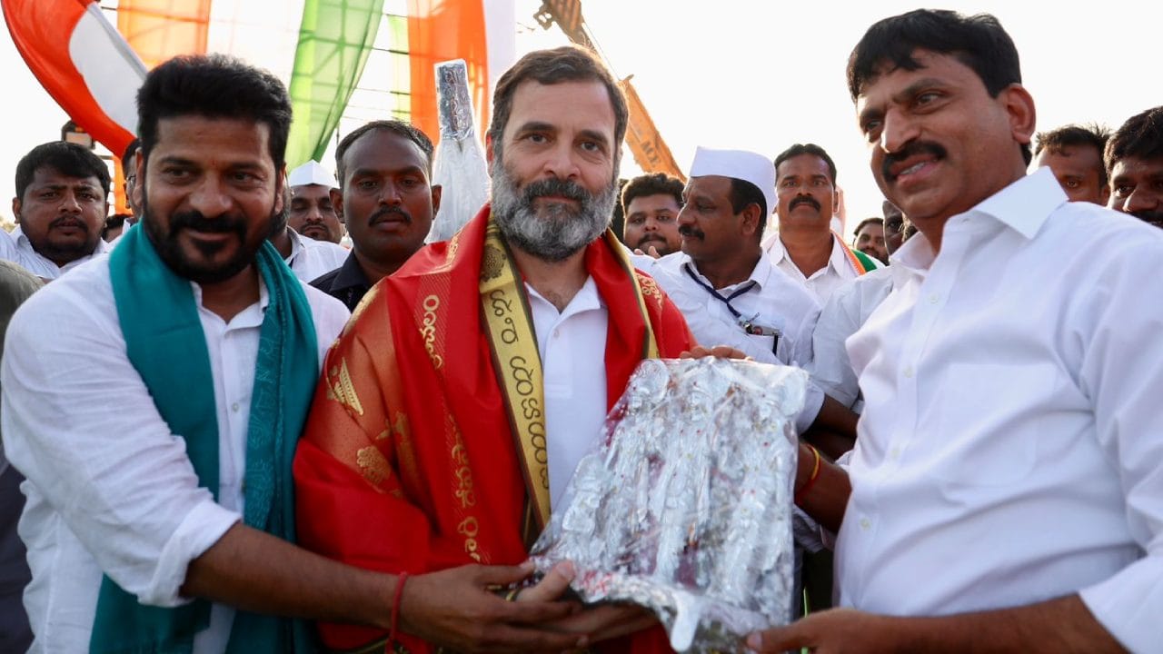 राहुल गांधी।