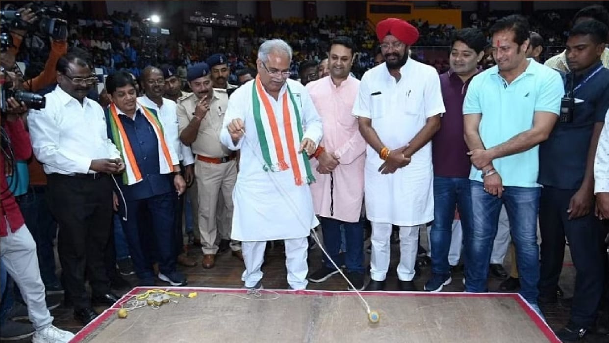 Chhattisgadhiya Olympics will start from Hareli Tihar,16 types traditional sports IN CG