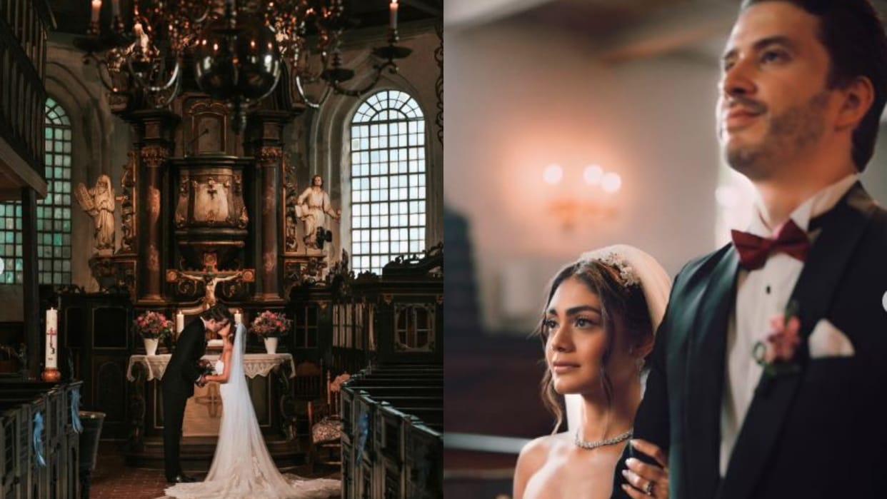 Bigg Boss 16 contestant Sreejita De marries Michael Blohm Pape in Germany Church photos goes viral