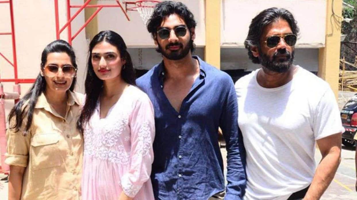 Suniel Shetty wanted his kids Athiya and Ahan to attend a school with an American board and faculty