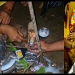 लोगों का दावा: सावन के सोमवार से पहले दूध पी रहे नंदी भगवान