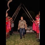 Special guard of honour, guard of honour, Sachin Tendulkar, Masai tribals, Photos, Masai Mara