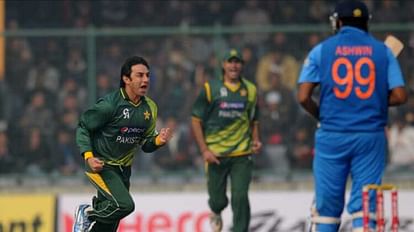 Former Pakistan Spinner Saeed Ajmal On World Cup Match against India, said India's Bowling Always Weak