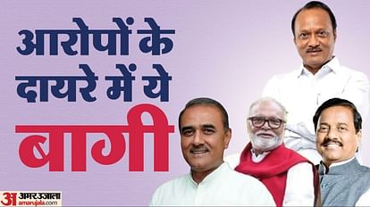 एनसीपी के बागी कितने दागी: शिंदे सरकार में शामिल हुए इन नेताओं के खिलाफ चल रहे केस, किस पर क्या हैं आरोप? Maharashtra: From Ajit Pawar to Praful Patel These rebel NCP MLAs face corruption charges