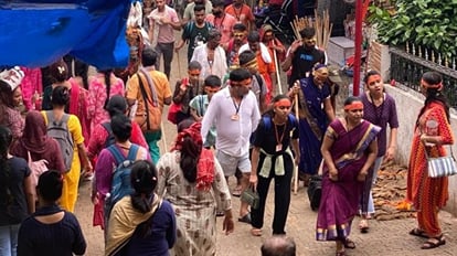 Mata Vaishno Devi: माता के दरबार में बढ़ी रौनक, छह माह में 50.43 लाख श्रद्धालुओं ने किए दर्शन Mata Vaishno Devi: more than 50 lakh devotees bow down at vaishno devi temple katra in six months