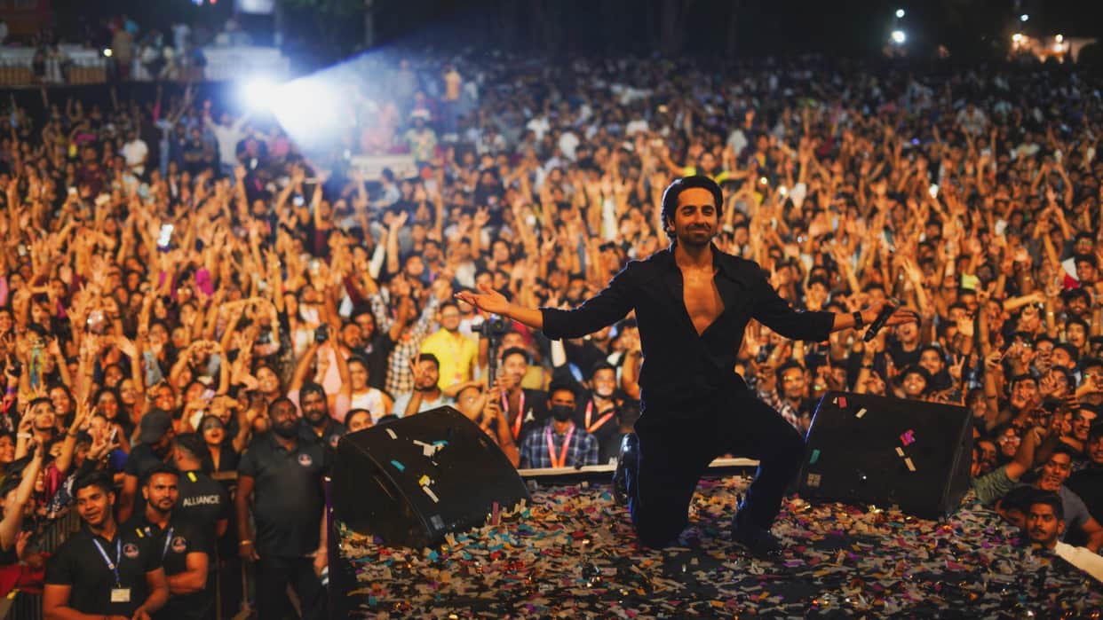 Ayushmann Khurrana speaks on showcasing Hindi cinema charm at Wembley stadium says it a huge moment