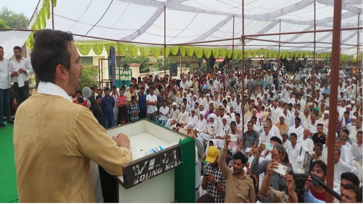 Baghpat: Jayant Singh said will not join BJP, made a big statement in support of opposition, targeted CM Yogi